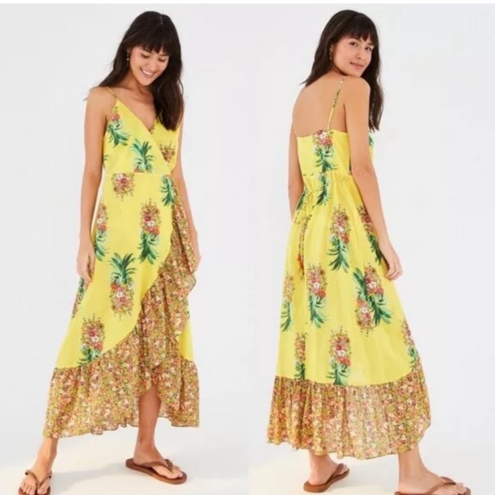 Farm Rio wrap dress